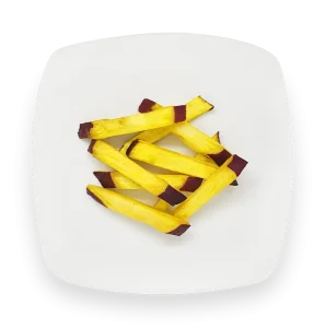 Frozen Fried Sweet Potato Stick Skin On