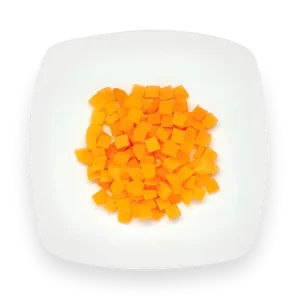 Frozen Boiled Orange Sweet Potato Dice Cut