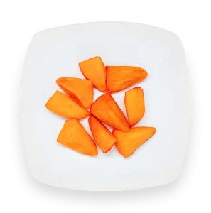 Frozen Fried Orange Sweet Potato Diamond