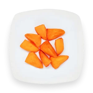 Frozen Fried Orange Sweet Potato Diamond