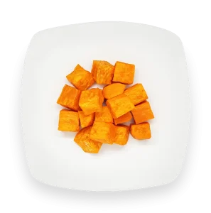 Frozen Fried Orange Sweet Potato Dice Cut