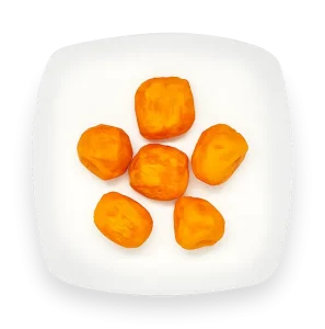 Frozen Fried Orange Sweet Potato Drum Cut