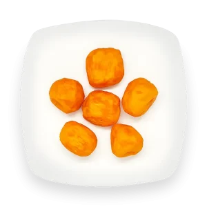 Frozen Fried Orange Sweet Potato Drum Cut