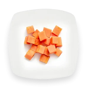 Frozen Papaya Cube