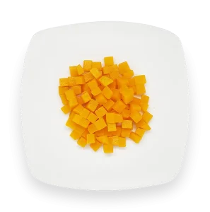 Frozen Pumpkin Dice Cut