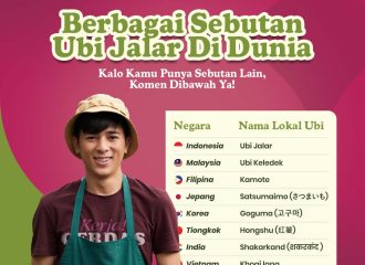 Ubi jalar dari berbagai negara