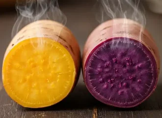 ubi kuning atau ubi ungu
